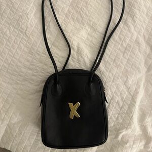 Paloma Picasso Black Leather Crossbody